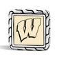 Wisconsin Cufflinks by John Hardy with 18K Gold Shot #3