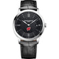 Wisconsin Men's Baume et Mercier 40mm Classima Quartz Watch with Black Dial & Black Leather Strap Shot #2