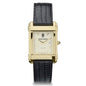 Wisconsin Men's Gold Quad with Leather Strap Shot #2