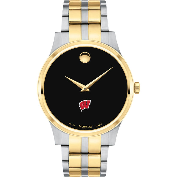 Wisconsin Men's Movado Collection Two-Tone Watch with Black Dial Shot #2