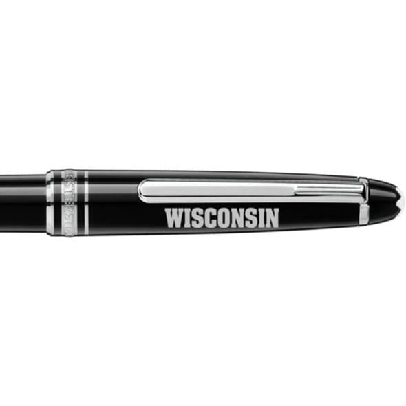 Wisconsin Montblanc Meisterstück Classique Ballpoint Pen in Platinum Shot #2