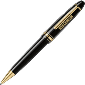 Wisconsin Montblanc Meisterstück Midsize Ballpoint Pen in Gold Shot #1
