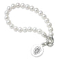 Wisconsin Pearl Bracelet with Sterling Silver Charm Shot #1