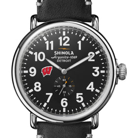 Wisconsin Shinola Watch, The Runwell 47 mm Black Dial Shot #1