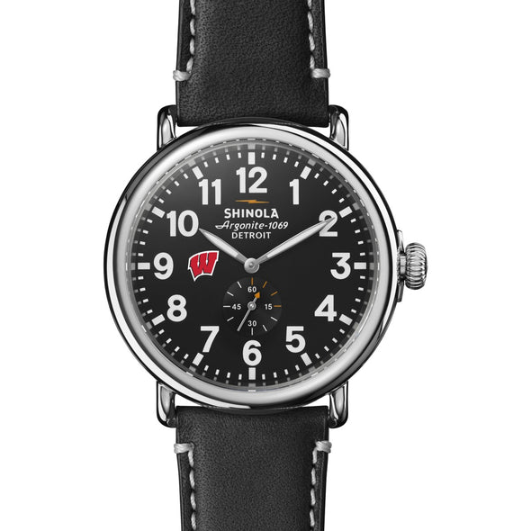 Wisconsin Shinola Watch, The Runwell 47 mm Black Dial Shot #2