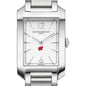 Wisconsin Women's Baume et Mercier 35X22mm Hampton Watch with Silver Dial & Bracelet Shot #1