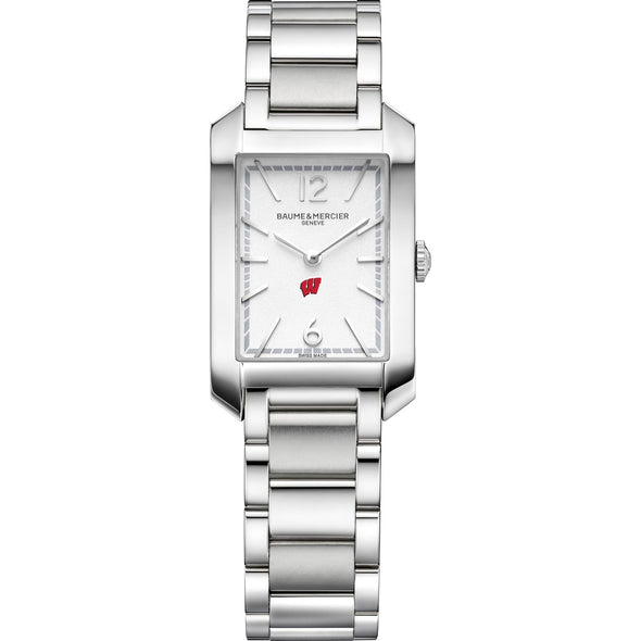 Wisconsin Women's Baume et Mercier 35X22mm Hampton Watch with Silver Dial & Bracelet Shot #2