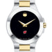 Wisconsin Women's Movado Collection Two-Tone Watch with Black Dial