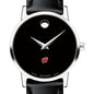 Wisconsin Women's Movado Museum with Leather Strap Shot #1