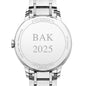 Women's Baume et Mercier 31mm Classima Watch with White Dial & Bracelet Caseback Engraving