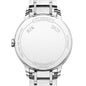 Women's Baume et Mercier 31mm Classima Watch with White Dial & Bracelet Caseback Engraving
