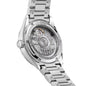 Women's TAG Heuer Steel Carrera Automatic with Green Dial Caseback