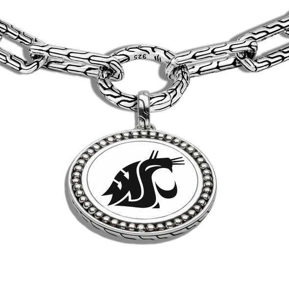 WSU Amulet Bracelet by John Hardy with Long Links and Two Connectors Shot #3