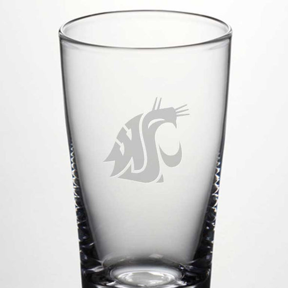 WSU Ascutney Pint Glass by Simon Pearce Shot #2
