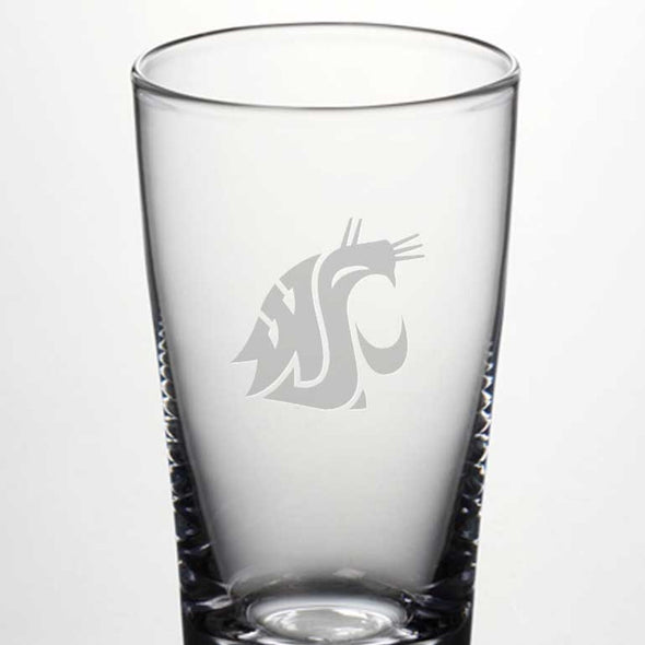 WSU Ascutney Pint Glasses by Simon Pearce Shot #2