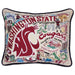 WSU Embroidered Pillow