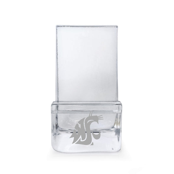 WSU Glass Phone Holder by Simon Pearce Shot #1