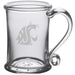 WSU Glass Tankard by Simon Pearce