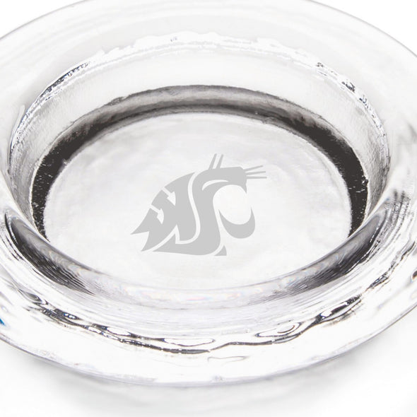 WSU Glass Wine Coaster by Simon Pearce Shot #2