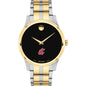 WSU Men's Movado Collection Two-Tone Watch with Black Dial Shot #2