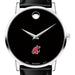 WSU Men's Movado Museum with Leather Strap