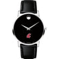 WSU Men's Movado Museum with Leather Strap Shot #2