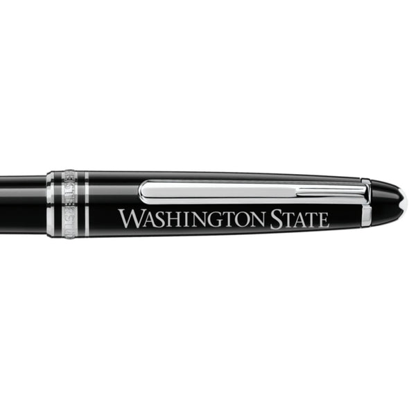 WSU Montblanc Meisterstück Classique Ballpoint Pen in Platinum Shot #2