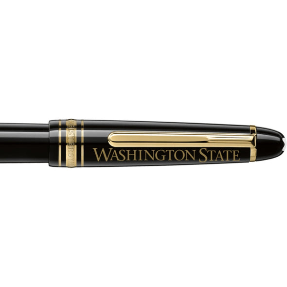 WSU Montblanc Meisterstück Classique Fountain Pen in Gold Shot #2