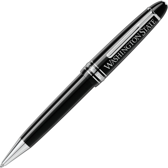 WSU Montblanc Meisterstück LeGrand Ballpoint Pen in Platinum Shot #1