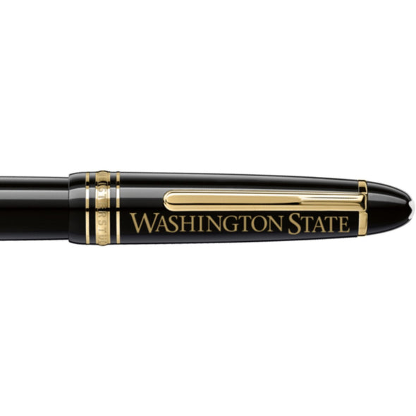 WSU Montblanc Meisterstück LeGrand Rollerball Pen in Gold Shot #2