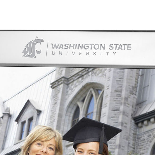 WSU Polished Pewter 8x10 Picture Frame Shot #2