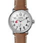 WSU Shinola Watch, The Runwell 47 mm White Dial Shot #2