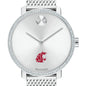 WSU Women's Movado Bold with Crystal Bezel & Mesh Bracelet Shot #1