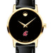 WSU Women's Movado Gold Museum Classic Leather