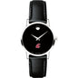 WSU Women's Movado Museum with Leather Strap Shot #2
