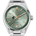 WSU Women's TAG Heuer Steel Carrera with Green Dial