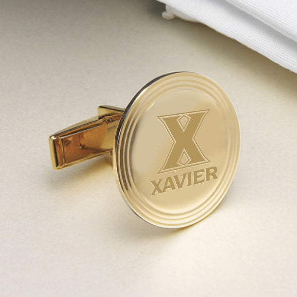 Xavier 14K Gold Cufflinks Shot #2