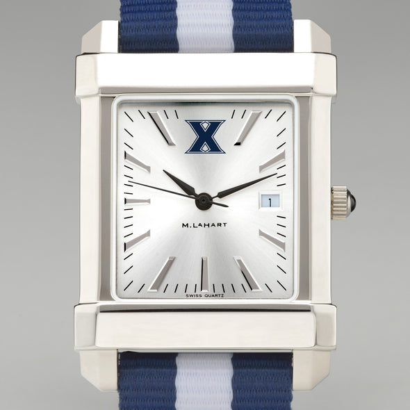 Xavier Collegiate Watch with RAF Nylon Strap for Men Shot #1