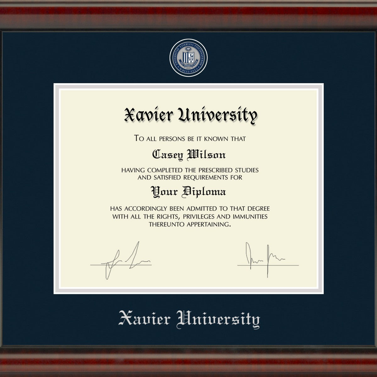 コレクション diploma Xavier Diploma Frame - Excelsior - Graduation Gift Selection | M
