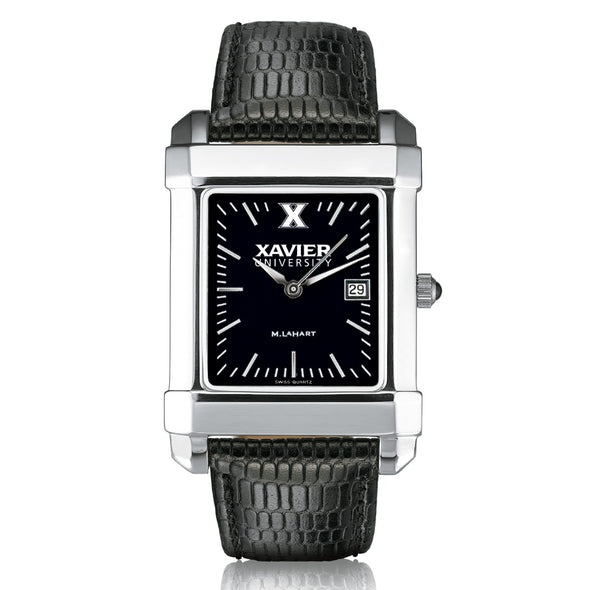 Xavier Men's Black Quad with Leather Shot #2