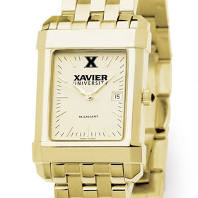Xavier Men&#39;s Gold Quad with Bracelet Shot #1