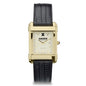 Xavier Men's Gold Quad with Leather Strap Shot #2