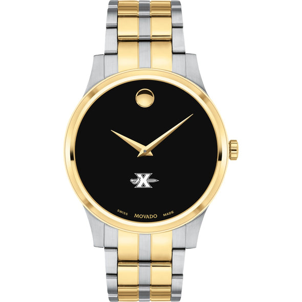 Xavier Men's Movado Collection Two-Tone Watch with Black Dial Shot #2