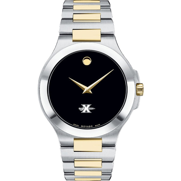 Xavier Men&#39;s Movado Collection Two-Tone Watch with Black Dial Shot #2