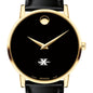 Xavier Men's Movado Gold Museum Classic Leather Shot #1