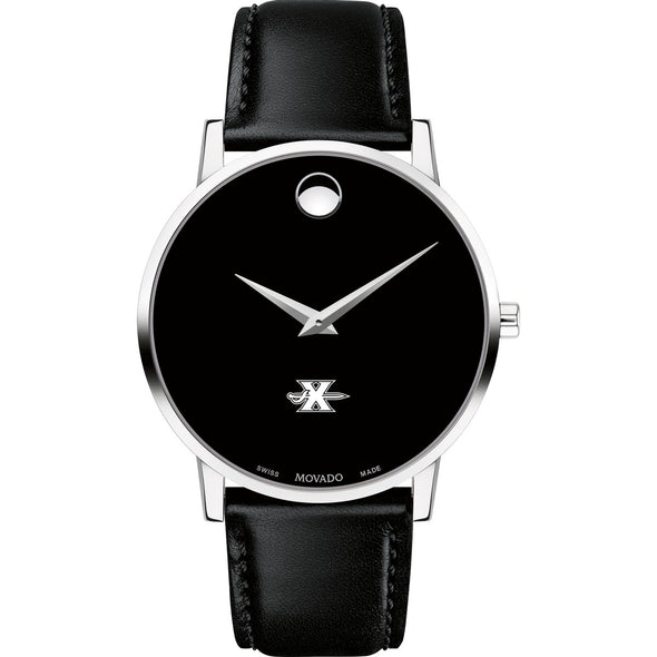 Xavier Men&#39;s Movado Museum with Leather Strap Shot #2
