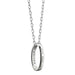 Xavier Monica Rich Kosann "Carpe Diem" Poesy Ring Necklace in Silver