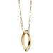 Xavier Monica Rich Kosann Poesy Ring Necklace in Gold