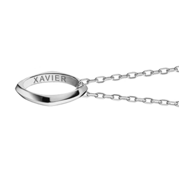 Xavier Monica Rich Kosann Poesy Ring Necklace in Silver Shot #3