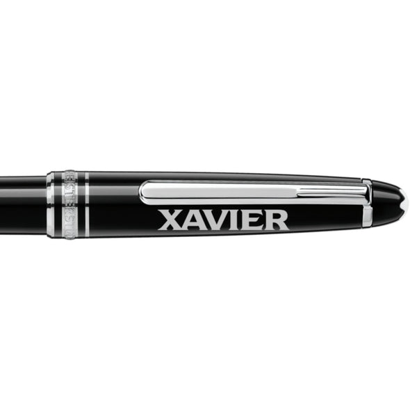 Xavier Montblanc Meisterstück Classique Ballpoint Pen in Platinum Shot #2